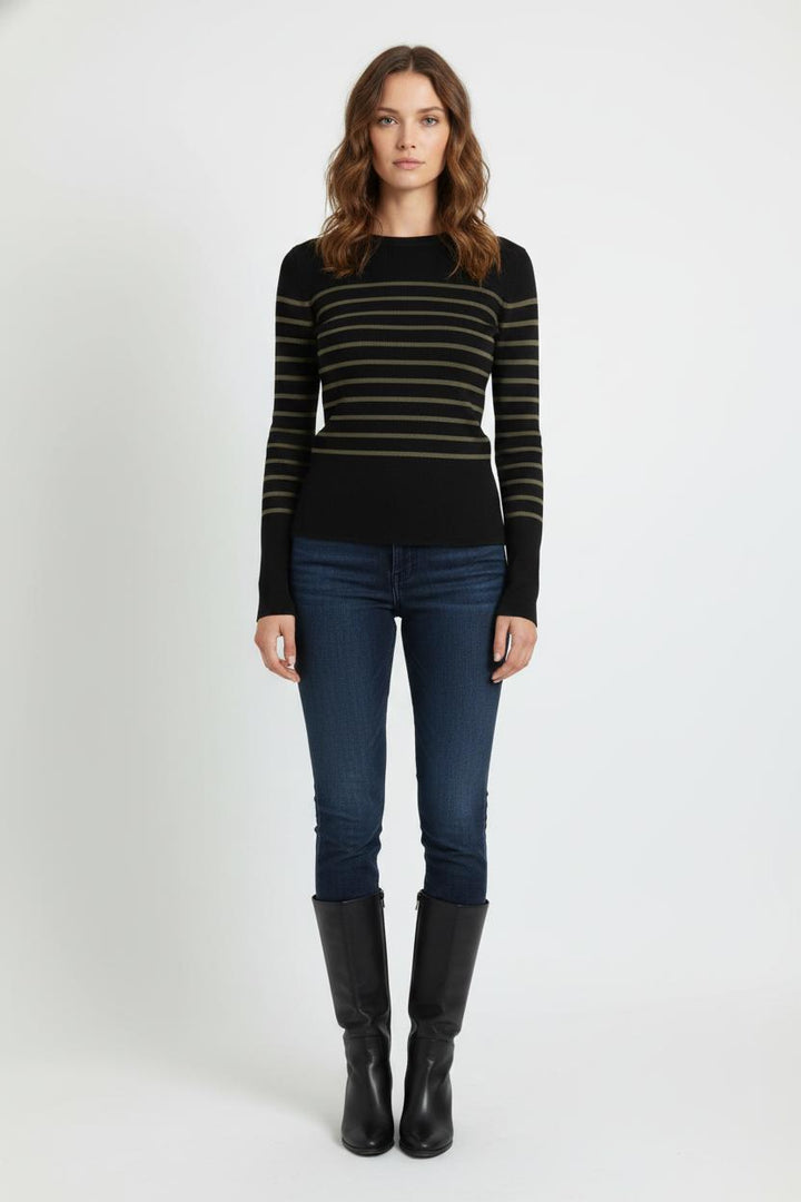 Pull Noir et Kaki - Taille S/36 de la marque Kookai | PARAD104551 - Vendu par Paradigme - Image 1