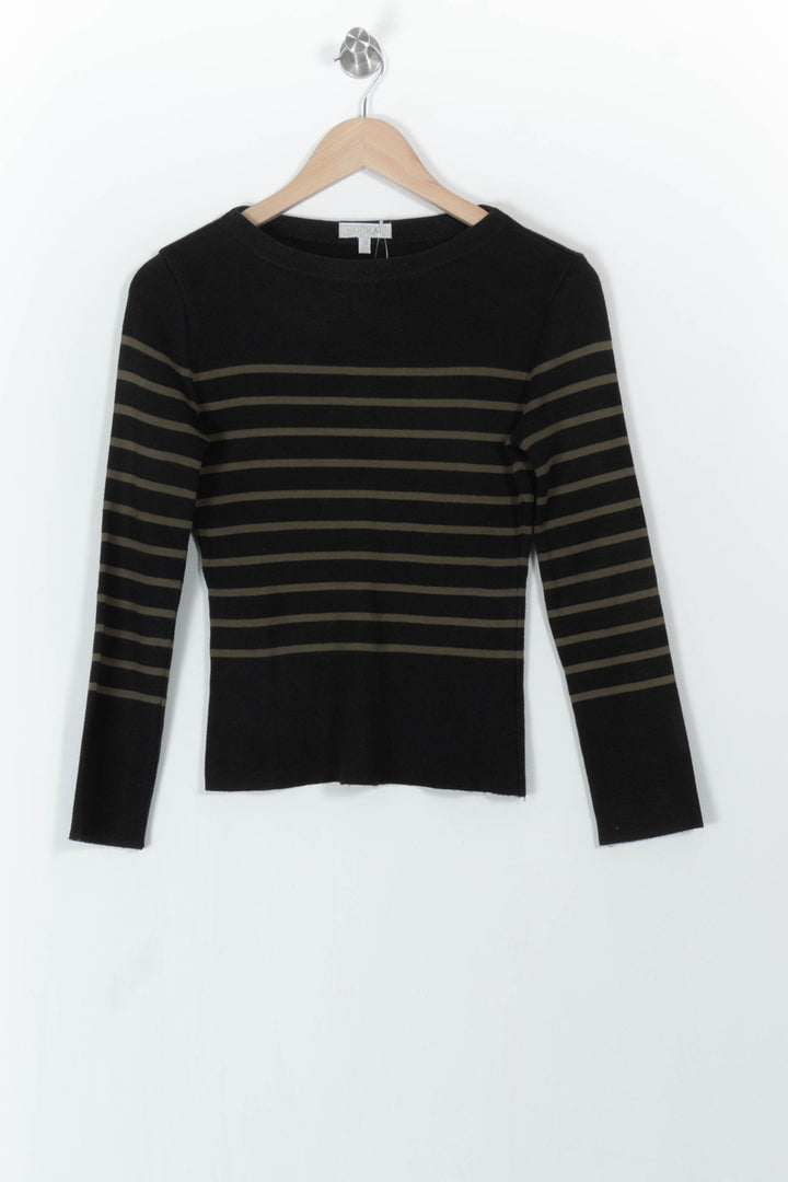Pull Noir et Kaki - Taille S/36 de la marque Kookai | PARAD104551 - Vendu par Paradigme - Image 2