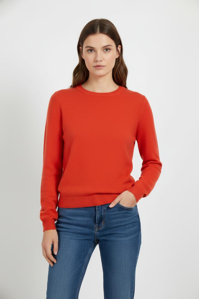 Pull Rouge - Taille M/38 de la marque Kujten | PARAD104561 - Vendu par Paradigme - Image 1