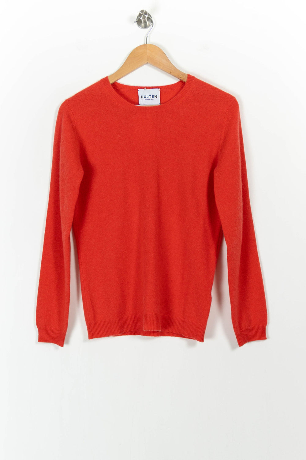 Pull Rouge - Taille M/38 de la marque Kujten | PARAD104561 - Vendu par Paradigme - Image 2
