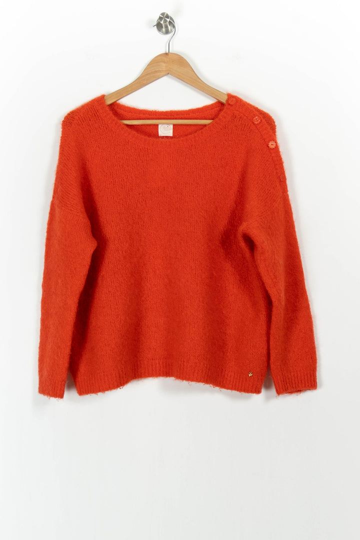 Pull Orange - Taille S/36 de la marque Des petits hauts | PARAD104567 - Vendu par Paradigme - Image 2