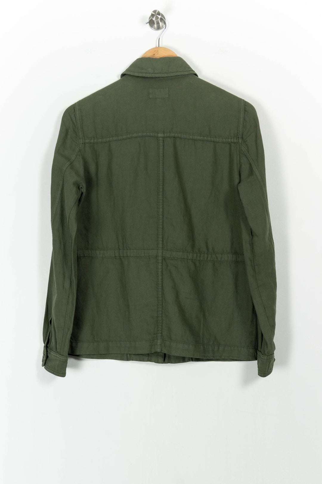 Veste Saharienne Verte - Taille S/36 de la marque Caroll | PARAD104568 - Vendu par Paradigme - Image 4