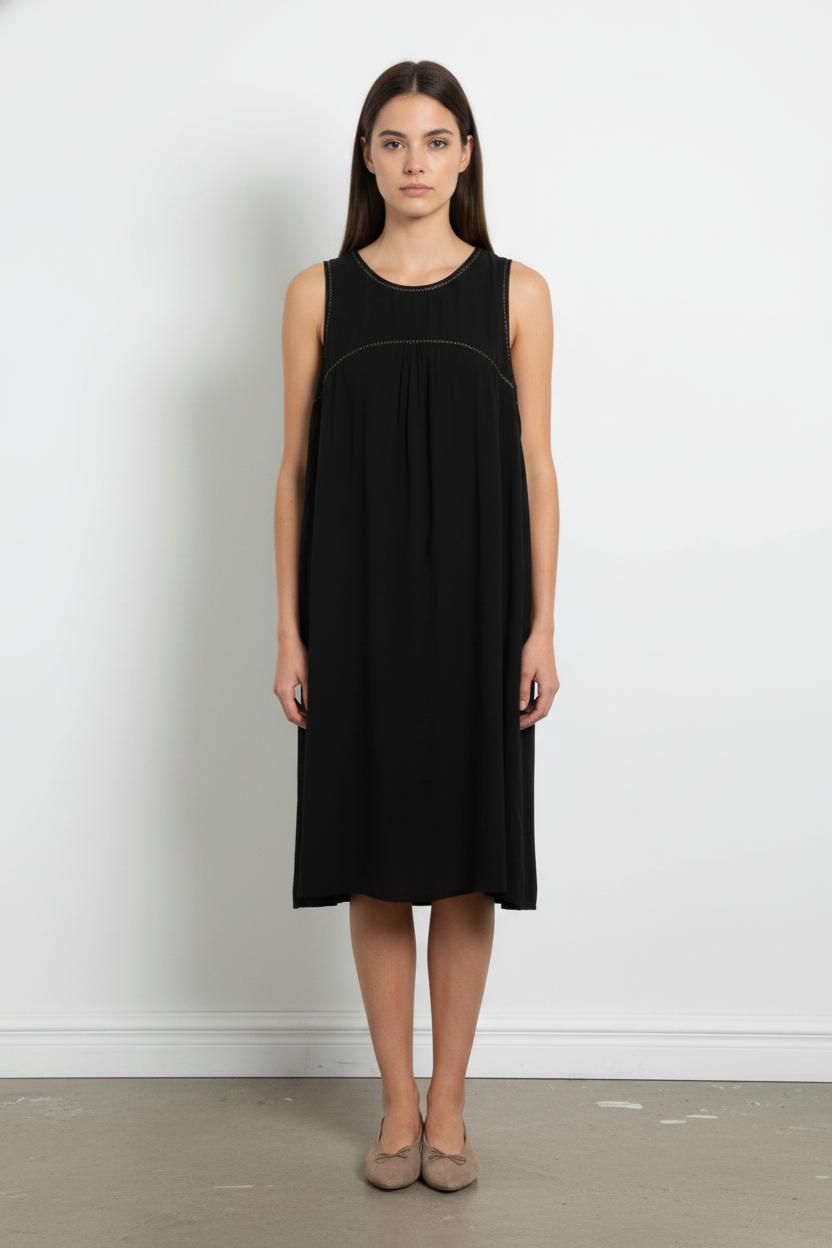 Robe Sans Manches Noire - Taille L/40 de la marque Sud express | PARAD104570 - Vendu par Paradigme - Image 1
