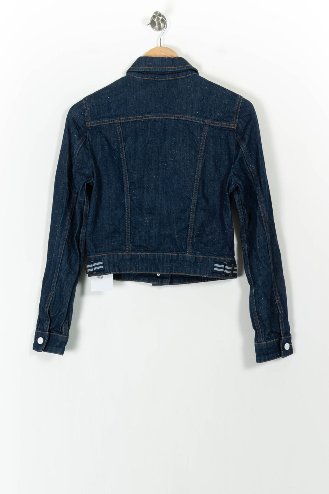 Veste en Jean Bleue - Taille S/36 de la marque Kookai | PARAD104573 - Vendu par Paradigme - Image 4