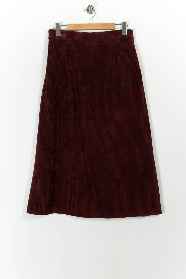 Jupe Bordeaux - Taille XL/42 de la marque La Fée Maraboutée | PARAD104575 - Vendu par Paradigme - Image 4