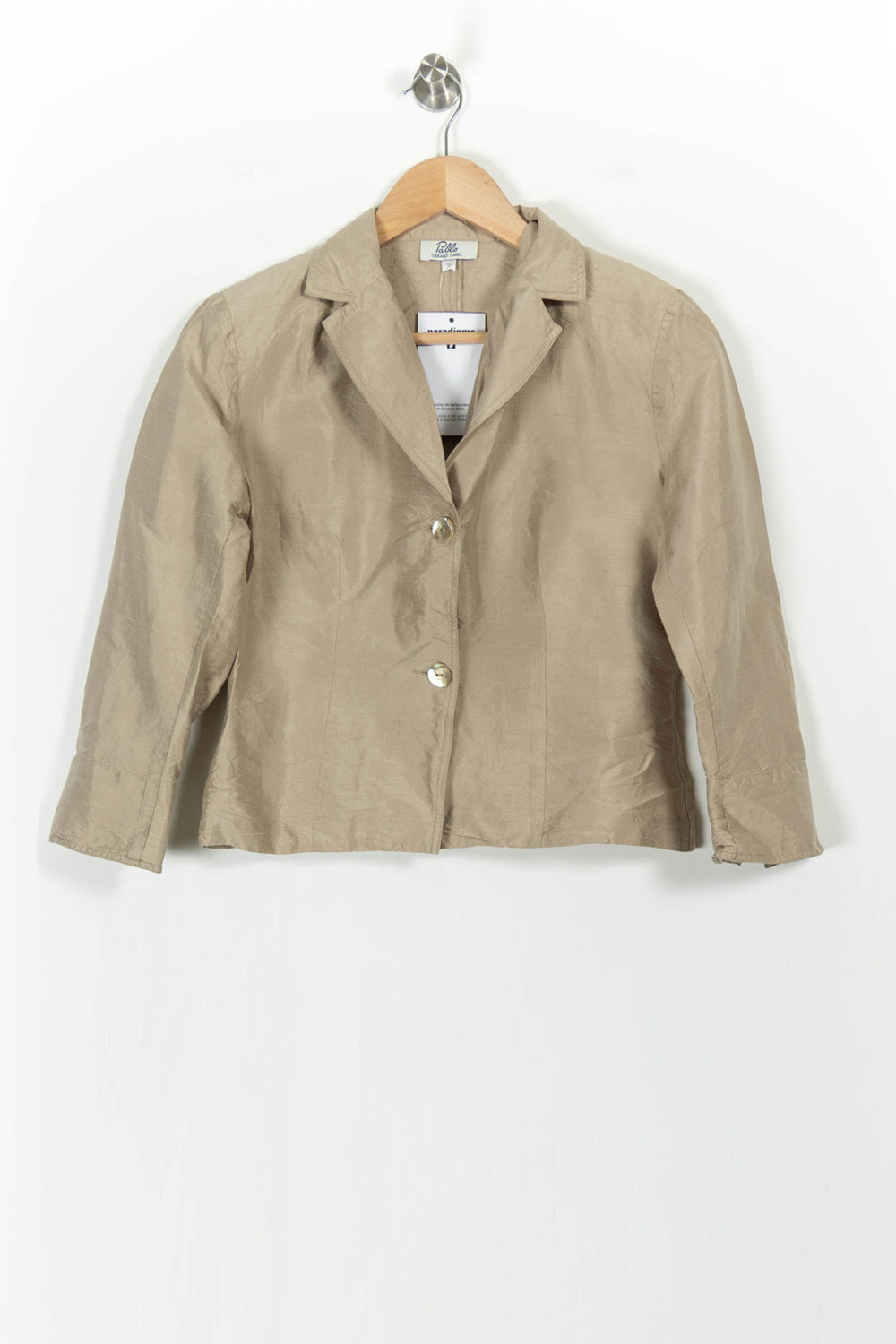 Blazer Beige - Taille M/38 de la marque Pablo | PARAD104579 - Vendu par Paradigme - Image 2