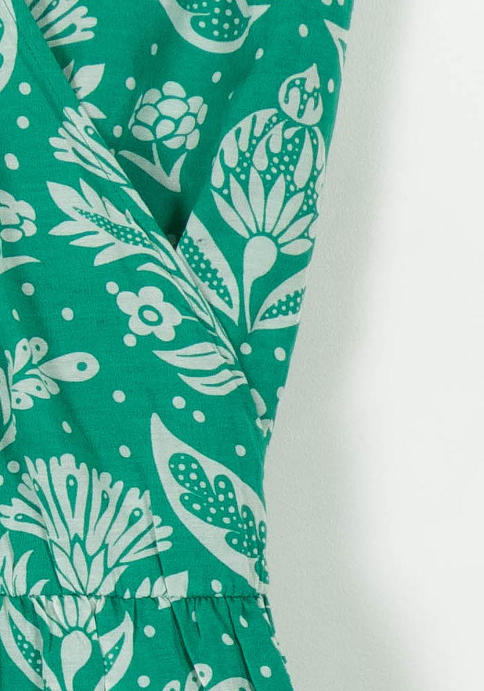 Robe Verte - Taille M/38 de la marque Petite Mendigote | PARAD104581 - Vendu par Paradigme - Image 3