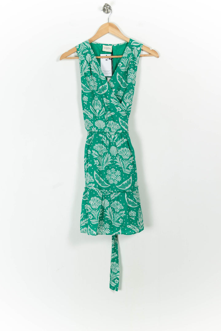 Robe Verte - Taille M/38 de la marque Petite Mendigote | PARAD104581 - Vendu par Paradigme - Image 2