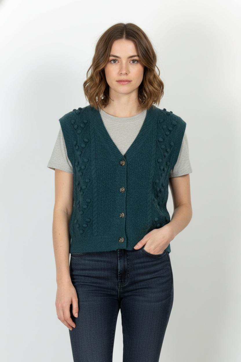 Gilet Bleu - Taille XS/34 de la marque Louizon | PARAD104585 - Vendu par Paradigme - Image 1