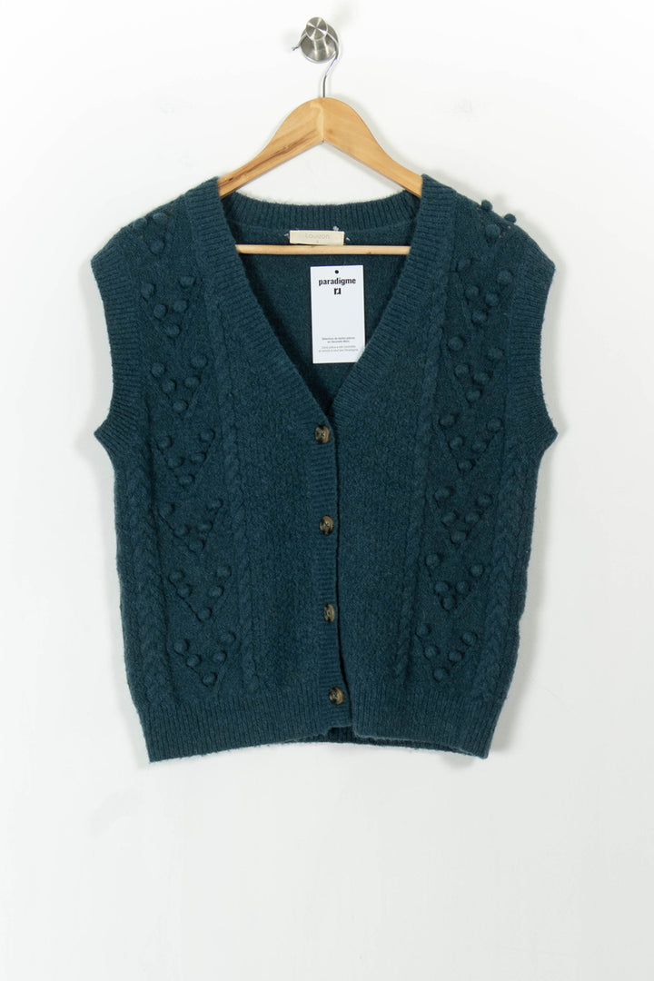 Gilet Bleu - Taille XS/34 de la marque Louizon | PARAD104585 - Vendu par Paradigme - Image 2