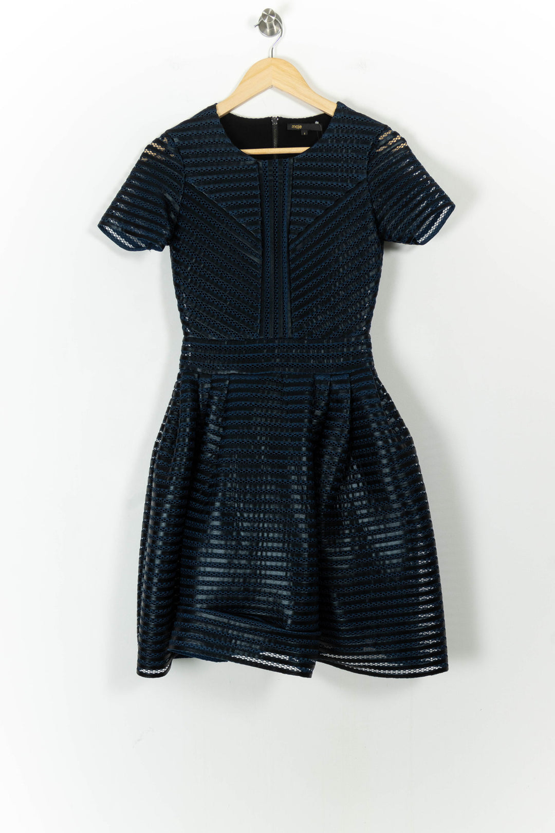 Robe Courte Bleue - Taille S/36 de la marque Maje | PARAD104587 - Vendu par Paradigme - Image 2