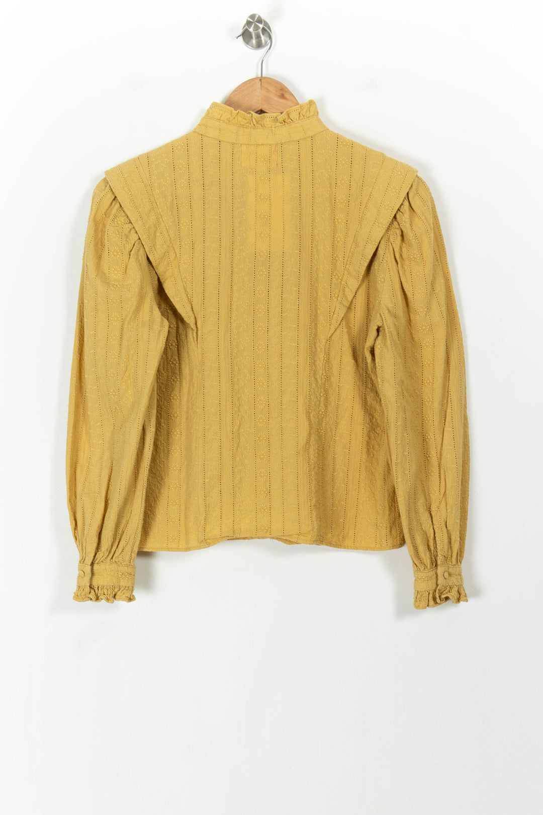 Blouse Jaune - Taille XS/34 de la marque Maison Stella & Suzie | PARAD104591 - Vendu par Paradigme - Image 4