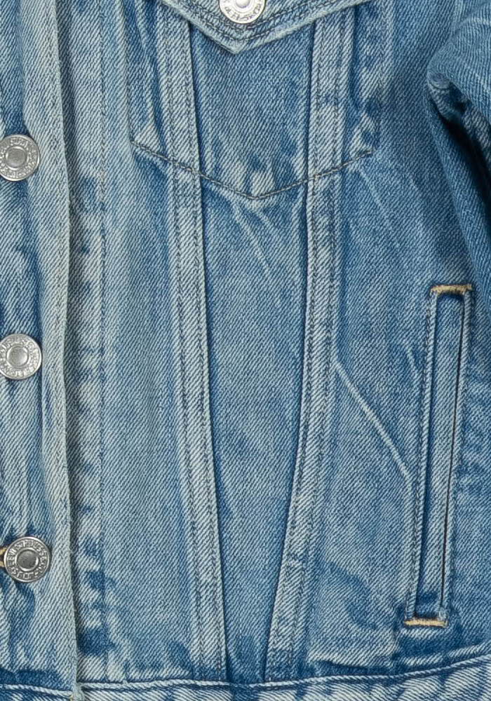 Veste en jean bleue - Taille XS/34 de la marque Levi's | PARAD104593 - Vendu par Paradigme - Image 3