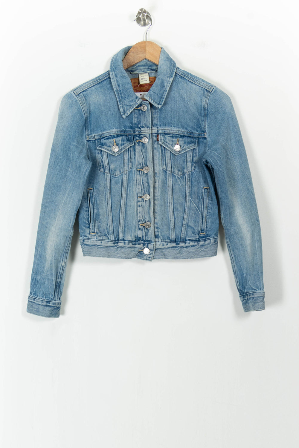 Veste en jean bleue - Taille XS/34 de la marque Levi's | PARAD104593 - Vendu par Paradigme - Image 2