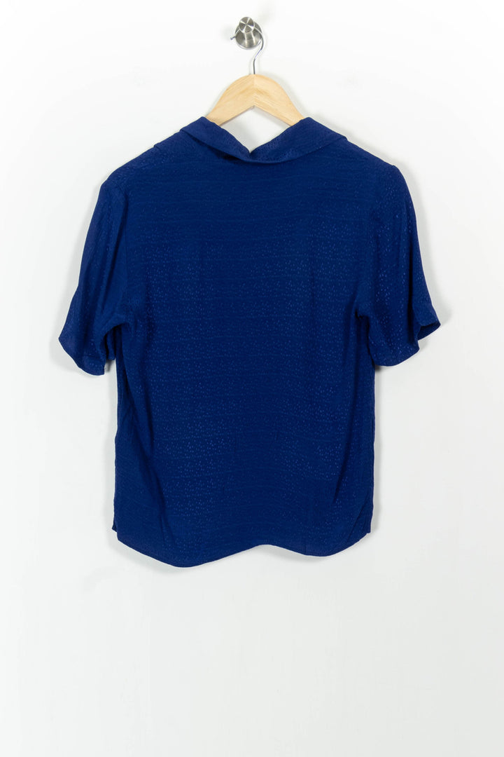 Chemisette Bleue - Taille S/36 de la marque Claudie Pierlot | PARAD104597 - Vendu par Paradigme - Image 4