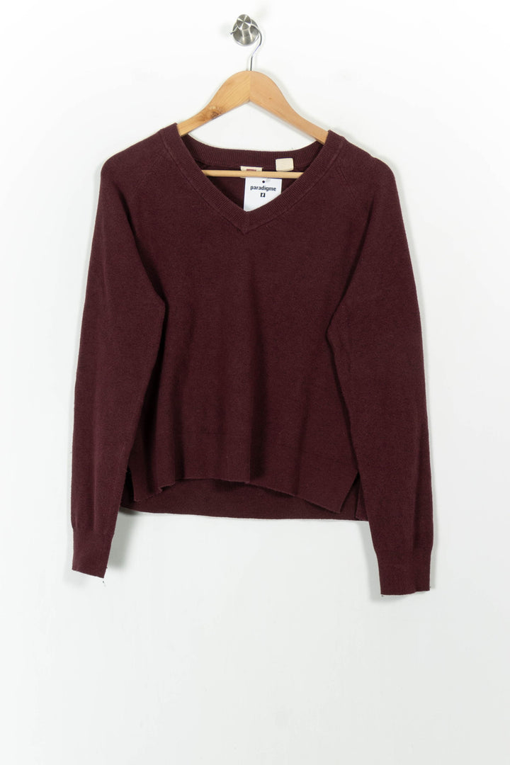 Pull Bordeaux - Taille S/36 de la marque Levi's | PARAD104601 - Vendu par Paradigme - Image 2