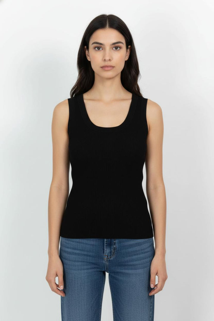 Débardeur Noir - Taille L/40 de la marque Caroll | PARAD104604 - Vendu par Paradigme - Image 1
