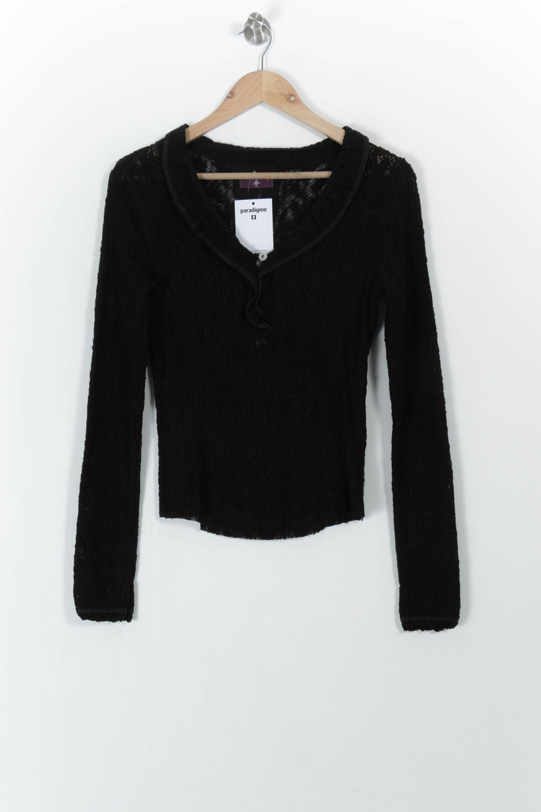 Blouse Noire - Taille M/38 de la marque One Step | PARAD104607 - Vendu par Paradigme - Image 2