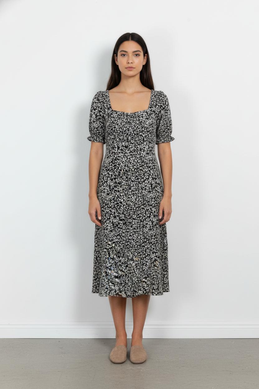 Robe Noire et Blanche - Taille XL/42 de la marque Petite Mendigote | PARAD104610 - Vendu par Paradigme - Image 1