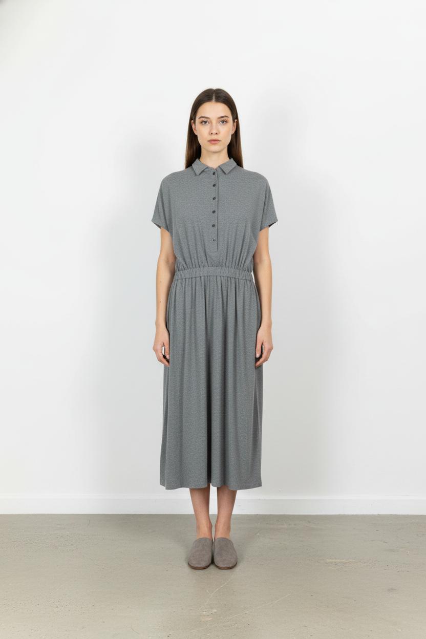 Robe Chemise Grise - Taille M/38 de la marque Humility | PARAD104616 - Vendu par Paradigme - Image 1