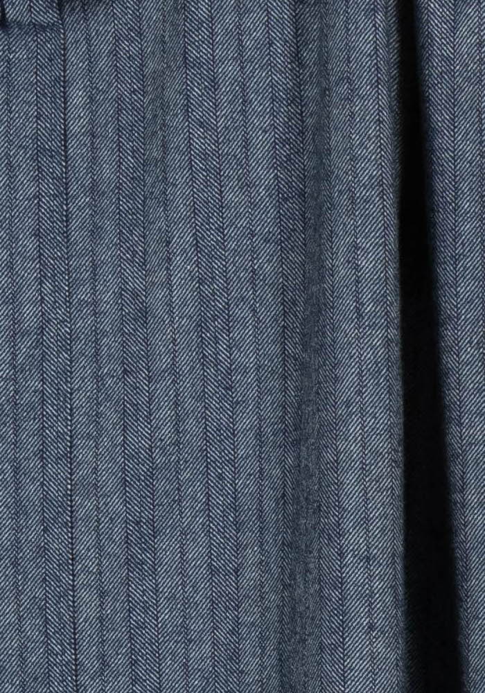 Jupe Midi Bleue - Taille L/40 de la marque Sessùn | PARAD104625 - Vendu par Paradigme - Image 3