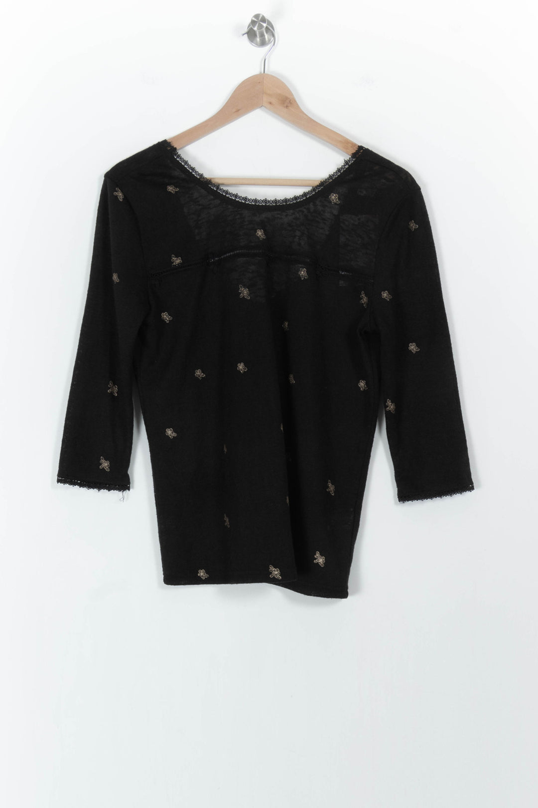 Tee-shirt Noir - Taille M/38 de la marque Grace & Mila | PARAD104627 - Vendu par Paradigme - Image 2
