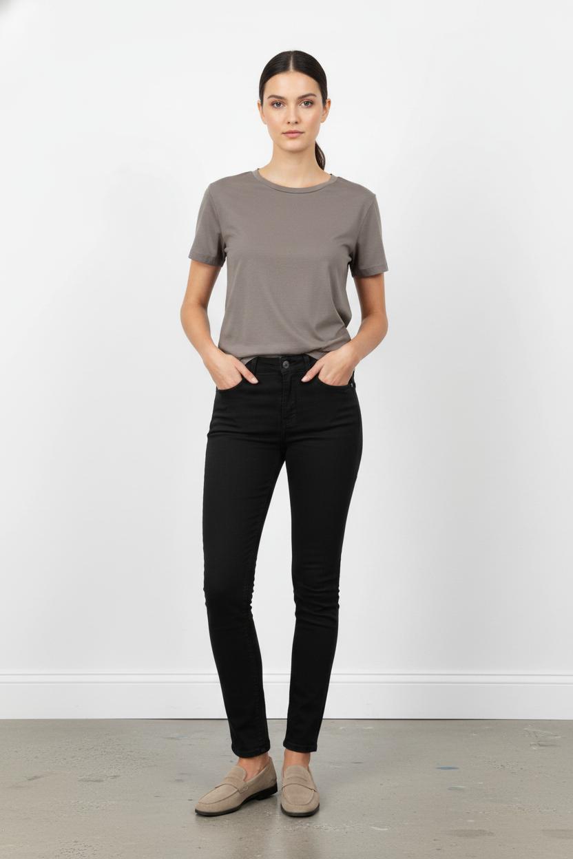 Jean Noir - Taille S/36 de la marque La Fée Maraboutée | PARAD104629 - Vendu par Paradigme - Image 1