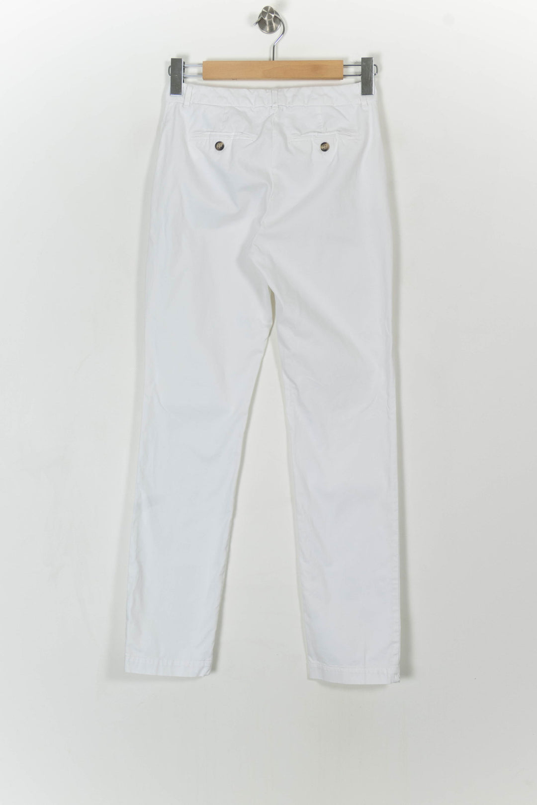 Pantalon Blanc - Taille S/36 de la marque Caroll | PARAD104630 - Vendu par Paradigme - Image 4