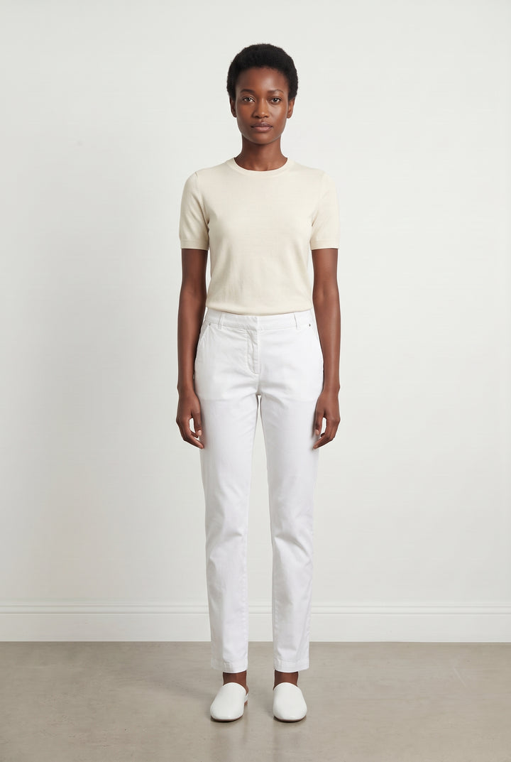 Pantalon Blanc - Taille S/36 de la marque Caroll | PARAD104630 - Vendu par Paradigme - Image 1