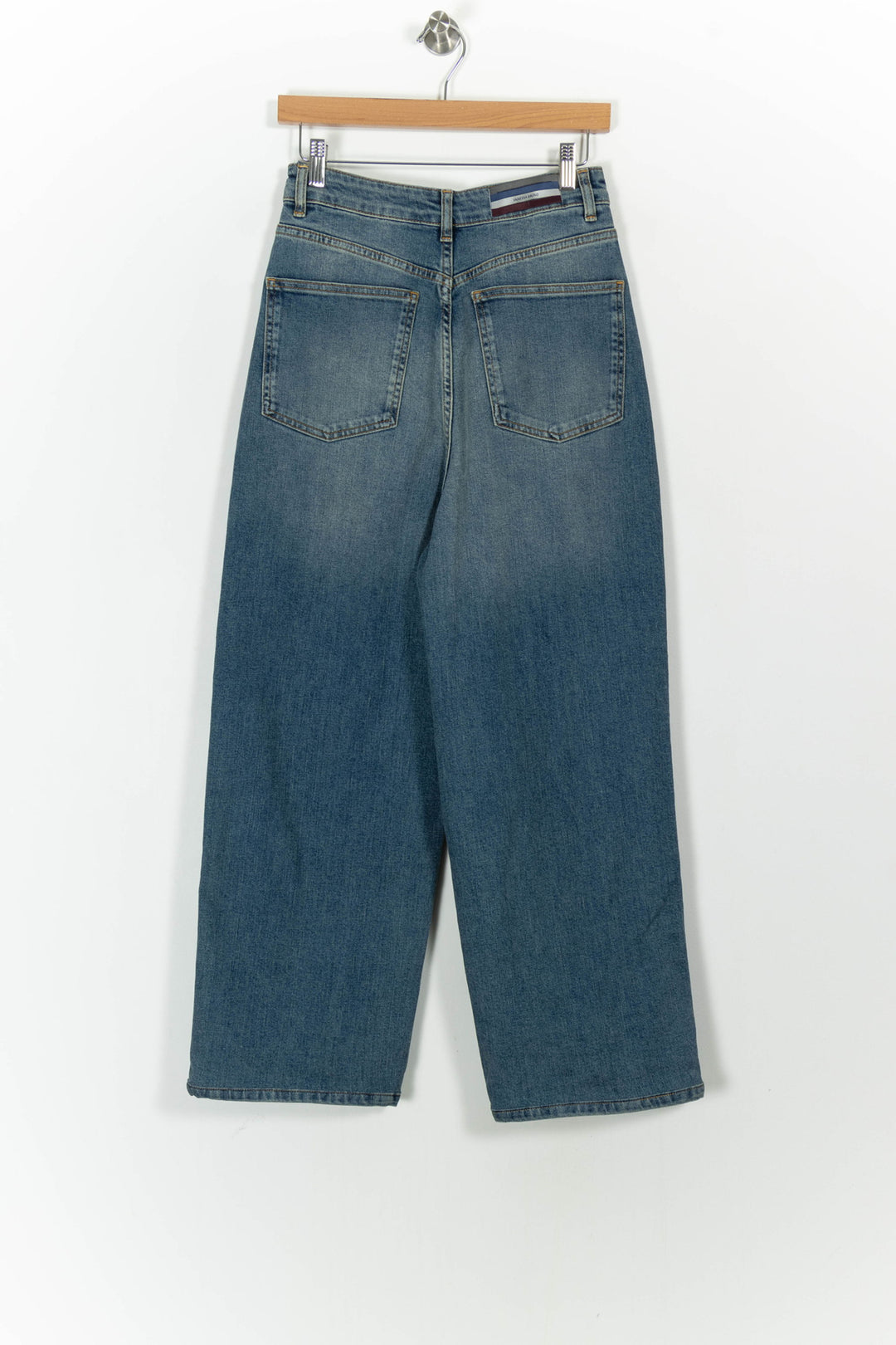 Jean Large Bleu - Taille M/38 de la marque Vanessa Bruno | PARAD104632 - Vendu par Paradigme - Image 4