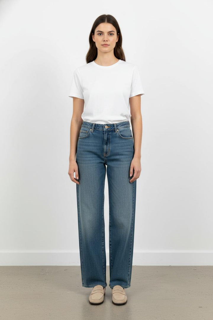Jean Large Bleu - Taille M/38 de la marque Vanessa Bruno | PARAD104632 - Vendu par Paradigme - Image 1