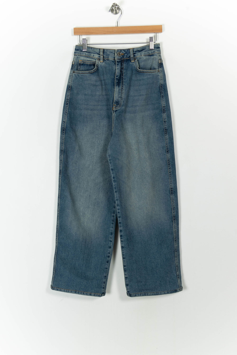 Jean Large Bleu - Taille M/38 de la marque Vanessa Bruno | PARAD104632 - Vendu par Paradigme - Image 2