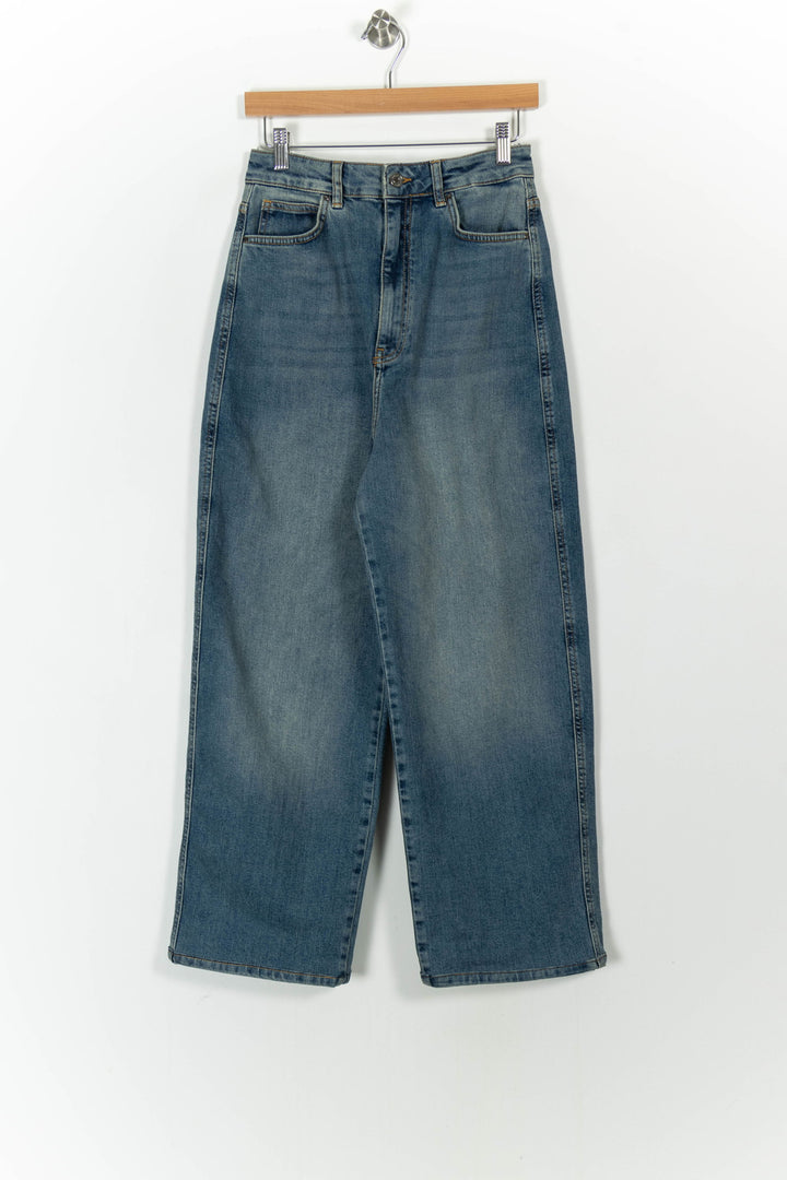 Jean Large Bleu - Taille M/38 de la marque Vanessa Bruno | PARAD104632 - Vendu par Paradigme - Image 2