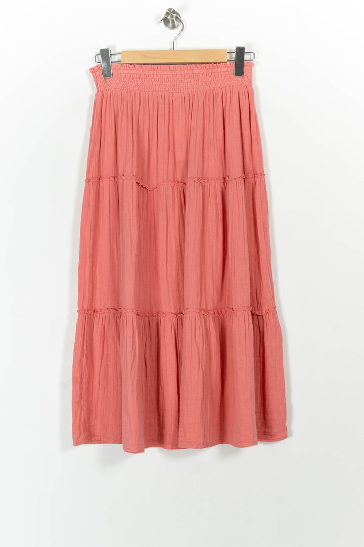 Jupe Longue Rose - Taille S/36 de la marque Petite Mendigote | PARAD104639 - Vendu par Paradigme - Image 4