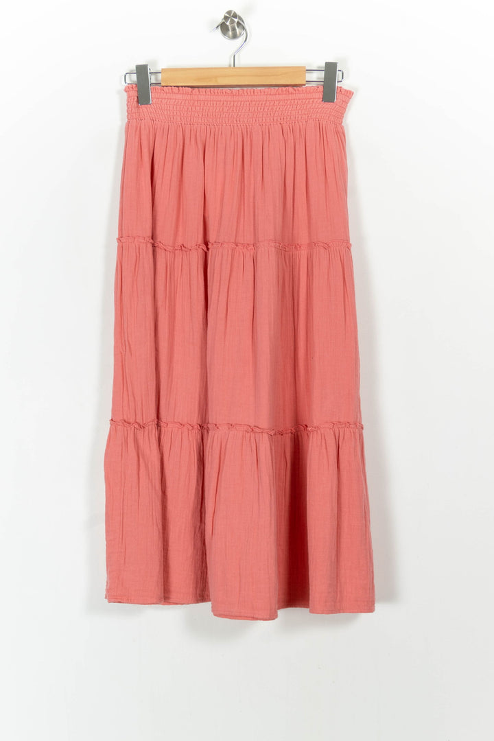 Jupe Longue Rose - Taille S/36 de la marque Petite Mendigote | PARAD104639 - Vendu par Paradigme - Image 2