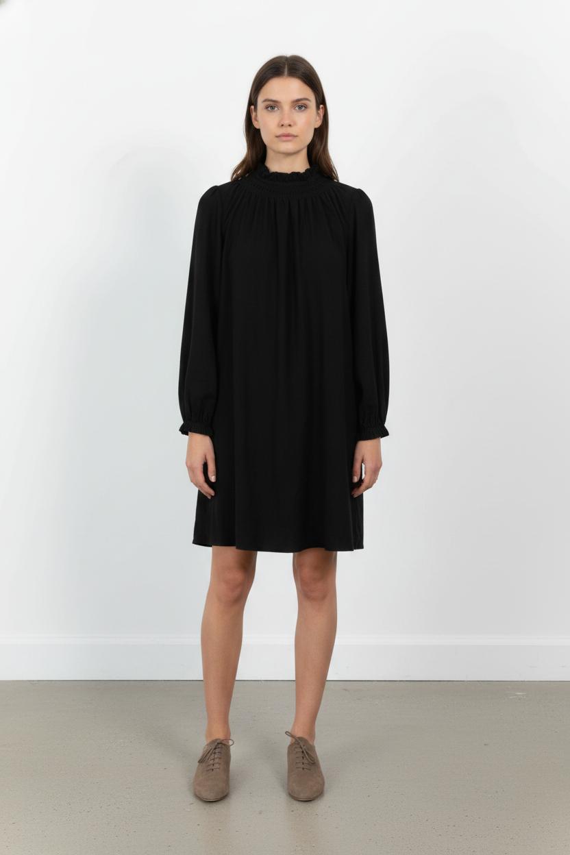 Robe Courte Noire - Taille M/38 de la marque Comptoir des Cotonniers | PARAD104640 - Vendu par Paradigme - Image 1