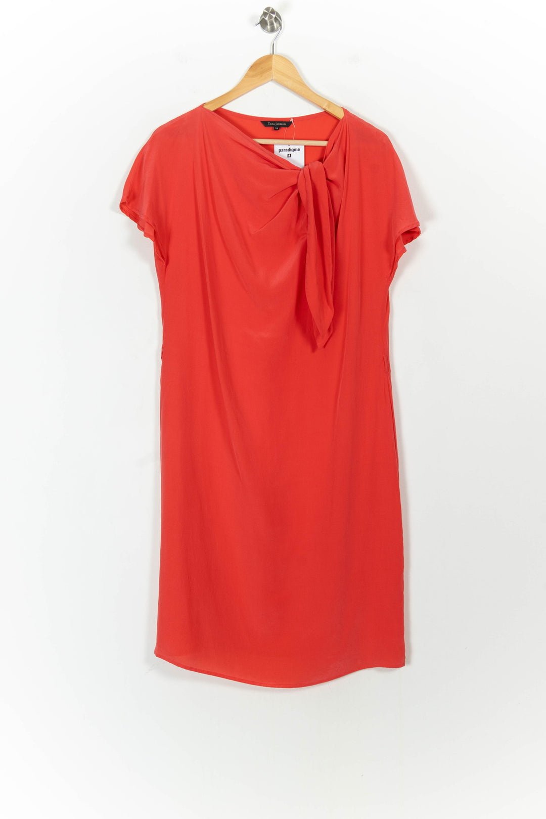 Robe Courte Rose - Taille XL/42 de la marque Tara Jarmon | PARAD104651 - Vendu par Paradigme - Image 2