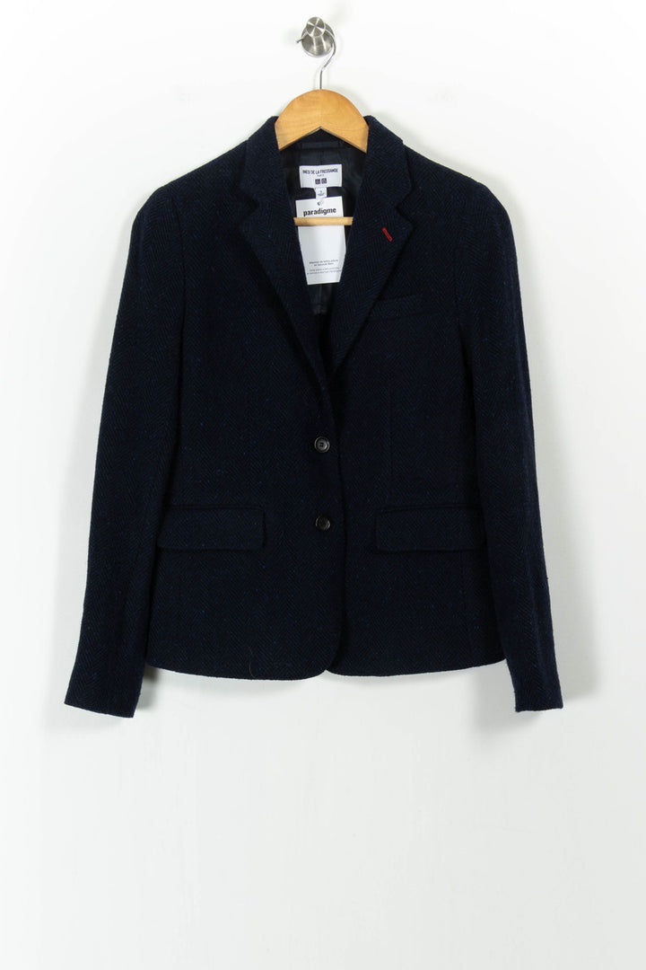 Veste Bleue - Taille S/36 de la marque Ines de la Fressange Paris | PARAD104657 - Vendu par Paradigme - Image 2