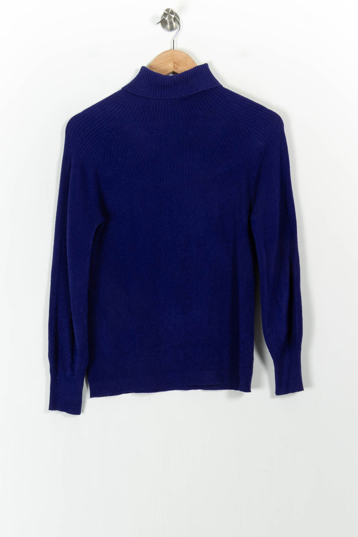 Pull Col Roulé Violet - Taille S/36 de la marque La Fée Maraboutée | PARAD104664 - Vendu par Paradigme - Image 4