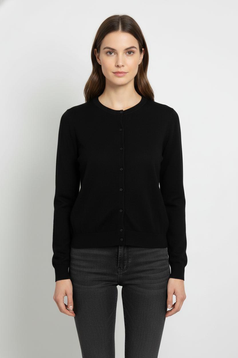Cardigan Noir - Taille S/36 de la marque Galeries Lafayette | PARAD104665 - Vendu par Paradigme - Image 1
