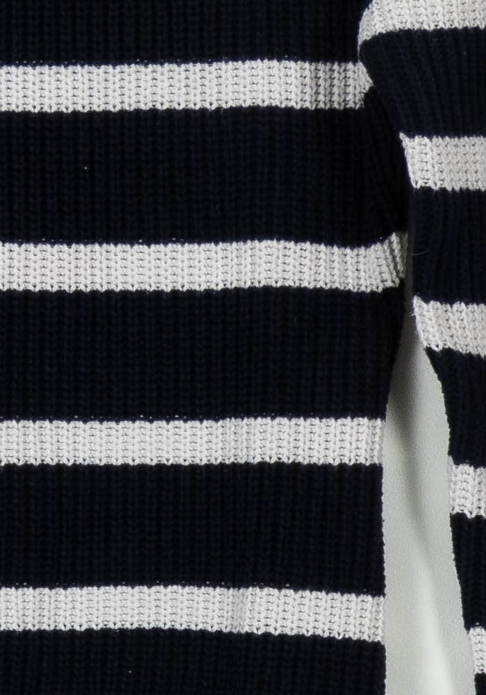 Pull Bleu et Blanc - Taille S/36 de la marque IKKS | PARAD104673 - Vendu par Paradigme - Image 3