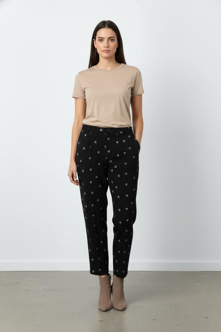 Pantalon Noir et Blanc - Taille XL/42 de la marque IKKS | PARAD104680 - Vendu par Paradigme - Image 1