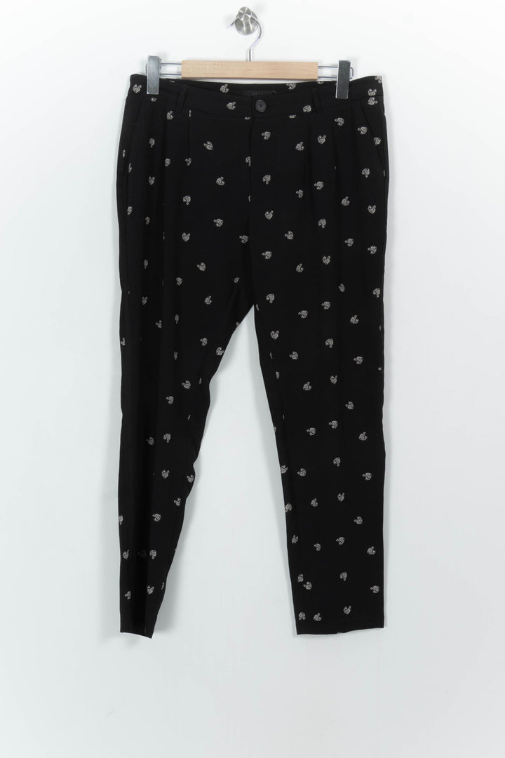 Pantalon Noir et Blanc - Taille XL/42 de la marque IKKS | PARAD104680 - Vendu par Paradigme - Image 2
