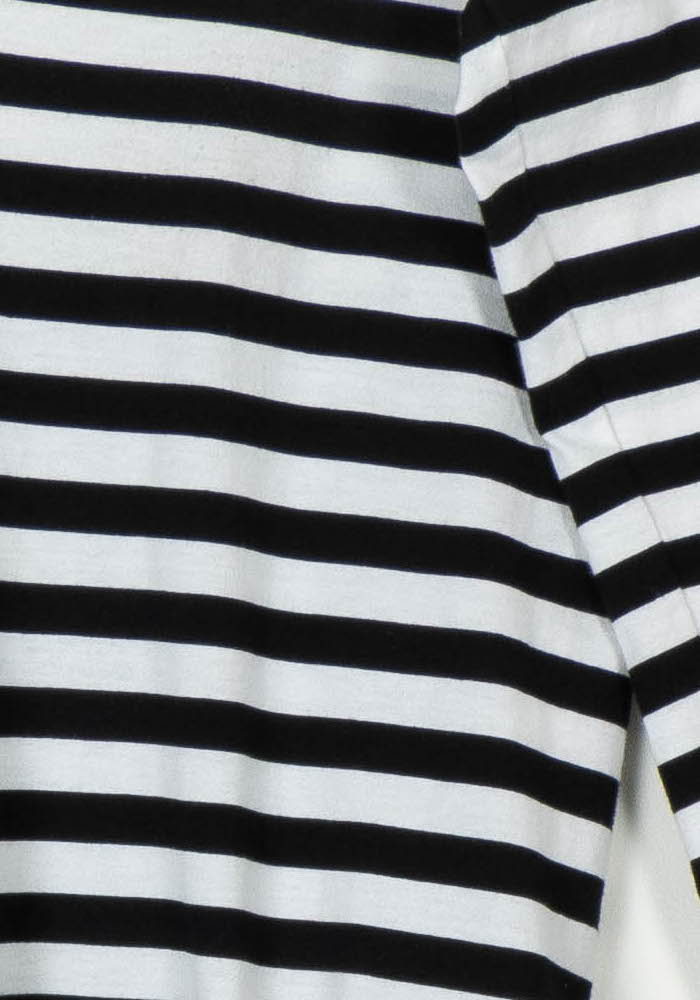 Robe Longue Noire et Blanche - Taille S/36 de la marque Agnès b. | PARAD104682 - Vendu par Paradigme - Image 3