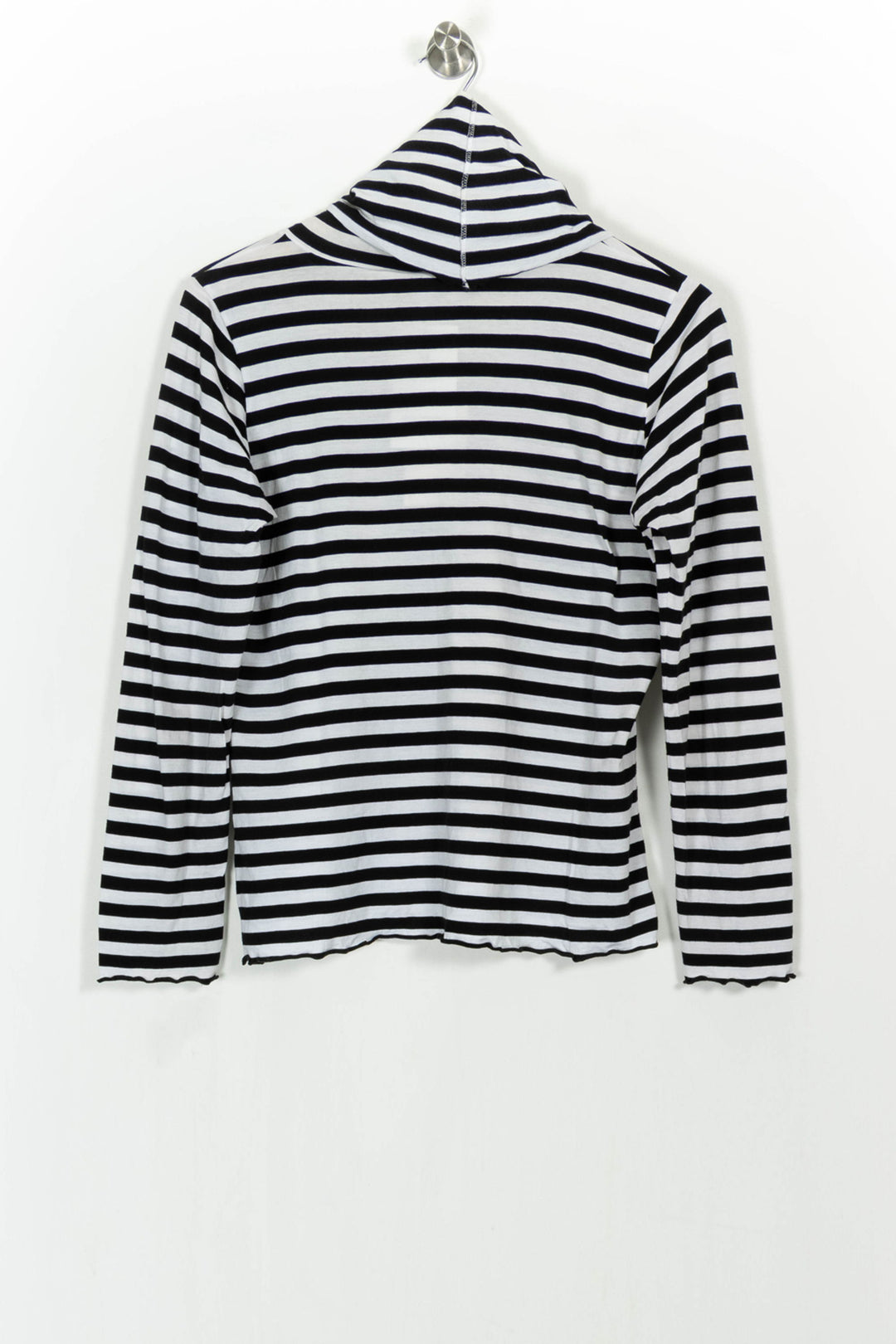 Pull Noir et Blanc - Taille L/40 de la marque Agnès b. | PARAD104686 - Vendu par Paradigme - Image 4