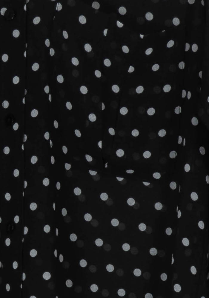 Chemise Noire et Blanche - Taille XXS/32 de la marque The Kooples | PARAD104702 - Vendu par Paradigme - Image 3