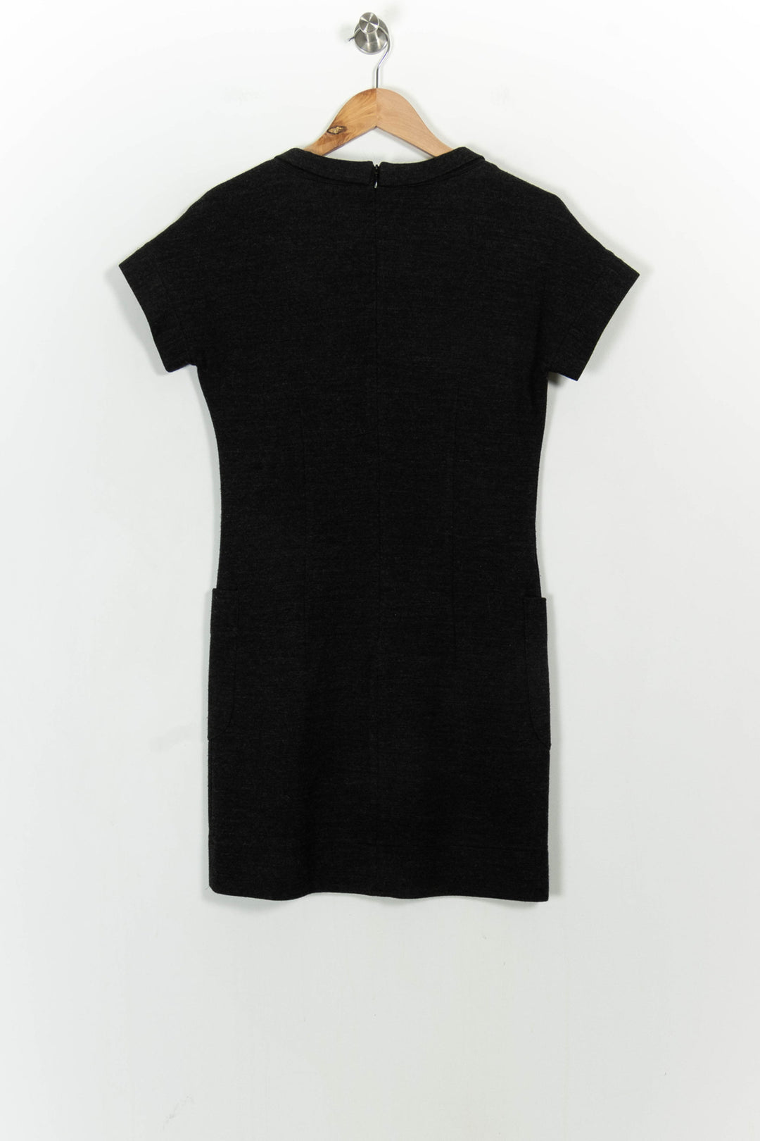 Robe Courte Grise - Taille S/36 de la marque Gerard Darel | PARAD104707 - Vendu par Paradigme - Image 4