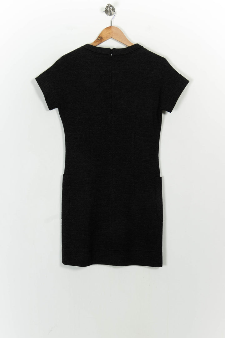 Robe Courte Grise - Taille S/36 de la marque Gerard Darel | PARAD104707 - Vendu par Paradigme - Image 4