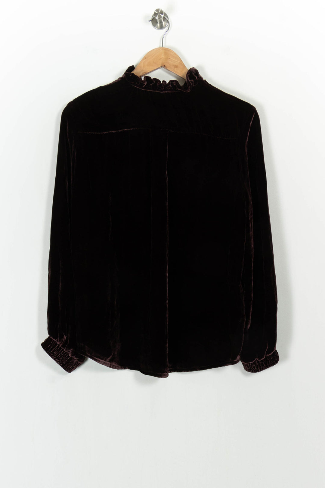 Blouse Bordeaux - Taille M/38 de la marque Des petits hauts | PARAD104709 - Vendu par Paradigme - Image 4