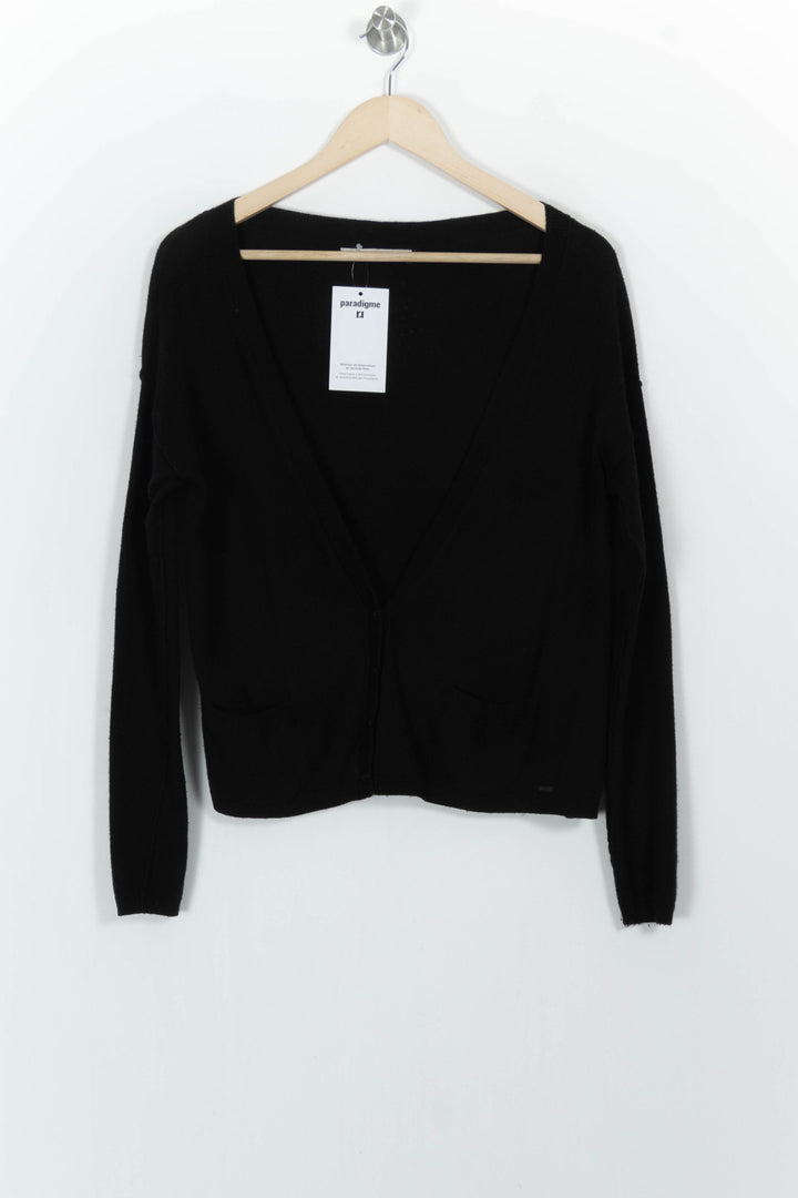 Cardigan Noir - Taille L/40 de la marque IKKS | PARAD104712 - Vendu par Paradigme - Image 2